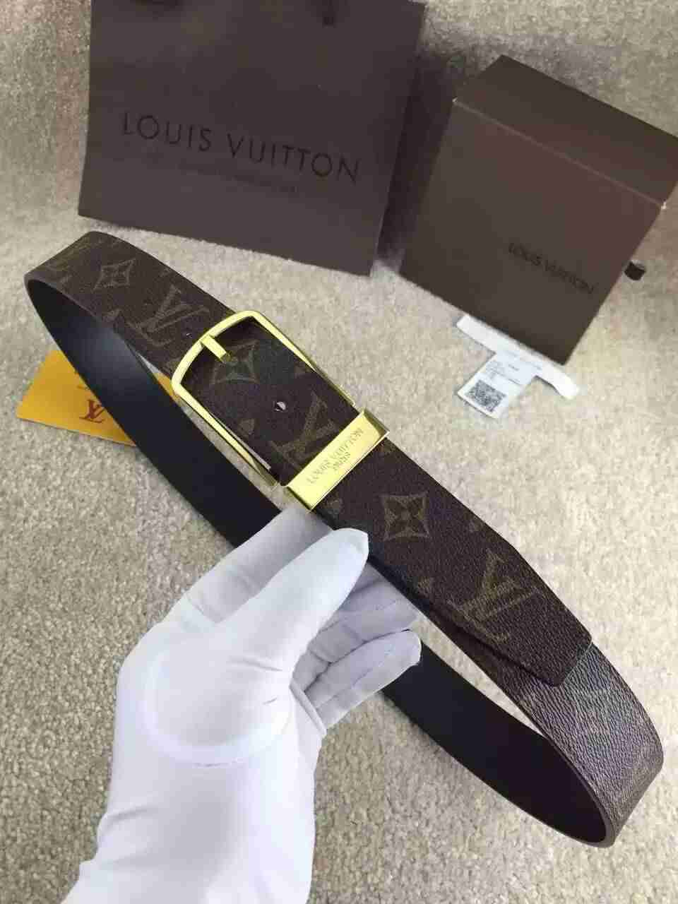 ルイヴィトンコピー ベルト 2024春夏新作 LOUIS VUITTON 上質で 耐久性 ベルト lvbelt160728-11