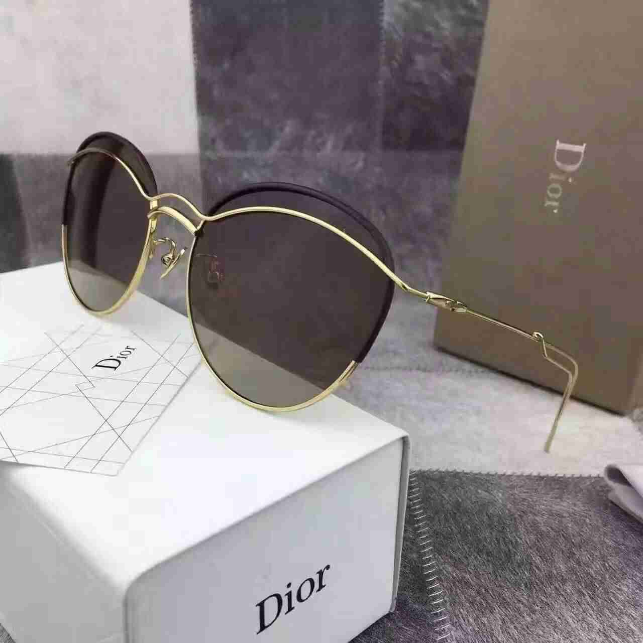 ディオールコピー サングラス CHRISTIAN DIOR 2024新品 UVカット レディース サングラス drglass161116-10