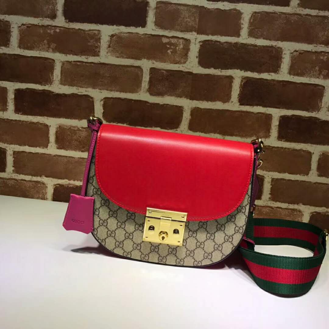 グッチコピー バッグ 2024新作 Gucci ティアン パッドロック ショルダーバッグ 453189