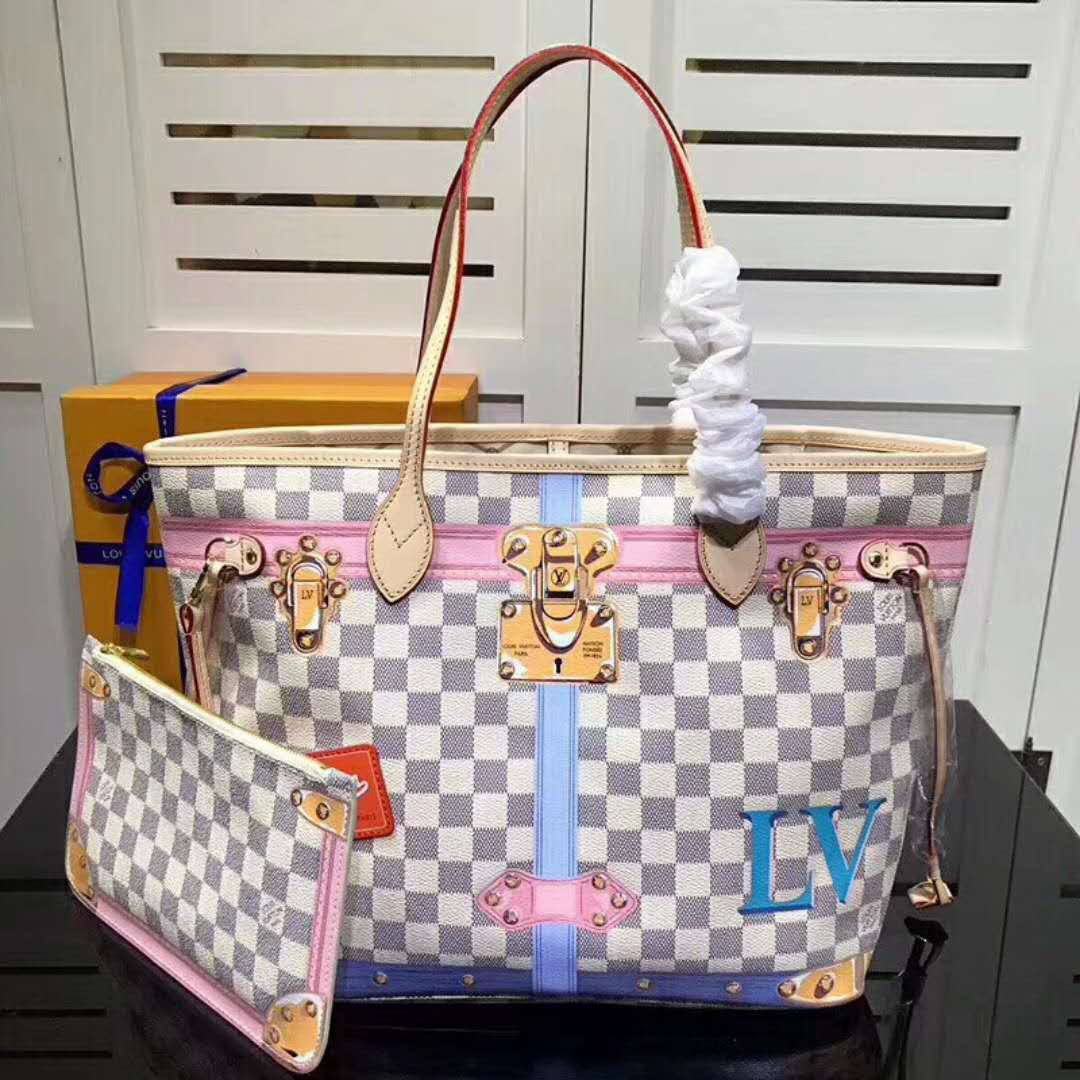 ルイヴィトンコピーバッグ LOUIS VUITTON 2024新作 ネヴァーフル MM  N41065