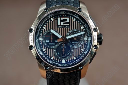 ショパールChopard Classic Racing S'pore GP RG/RU Blk A-7750自動巻き