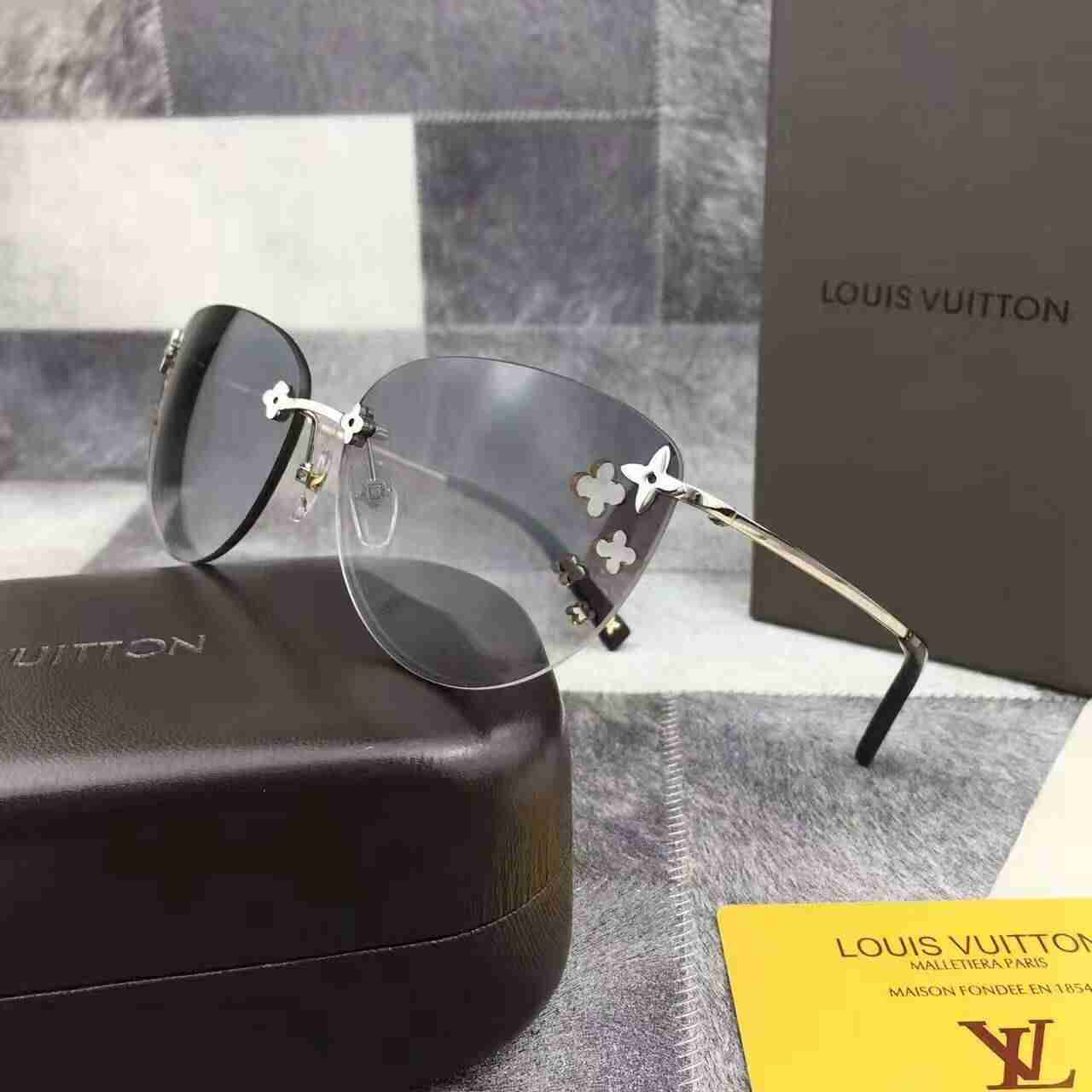 ルイヴィトンコピー サングラス LOUIS VUITTON 2024新作 UVカット オシャレ 人気 眼鏡 lvglass161116-2