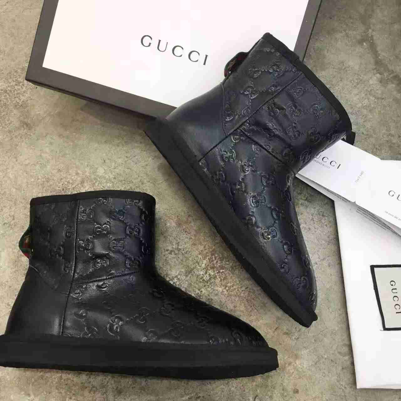 グッチコピー 靴 GUCCI 2024新作 冬季 レディース 保温する ブーツ gishoes161202-6