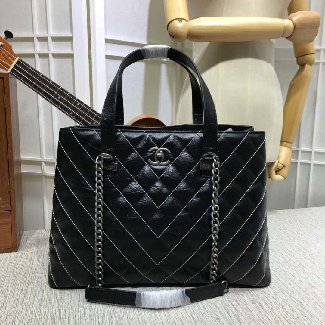 2024新作 シャネルコピー バッグ CHANEL 肩かけショルダーバッグ トートバッグ シルバー金具 ch16070A-2