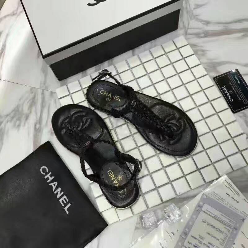 CHANEL 偽物シャネル 靴 2024新作 優雅な レディース ビーチサンダル トングサンダル chx1752428-5