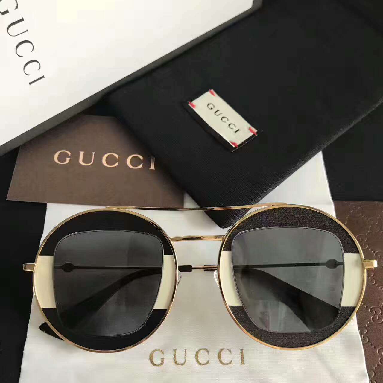 グッチコピー サングラス 2024新作GUCCI 超美品! ヴィンテージ サングラス giyj0105S-2