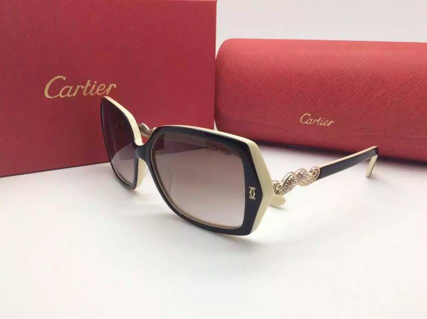 新品 カルティエコピー サングラス CARTIER 2024春夏新作 日除け UVカット 眼鏡 carglass150807-7