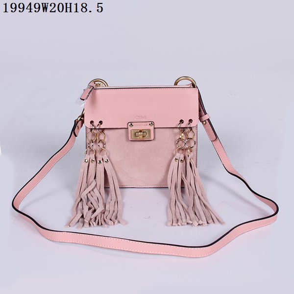 クロエコピー バッグ CHLOE 2024春夏新品 レディース フリンジ 斜めがけ ショルダーバッグ 19949-1