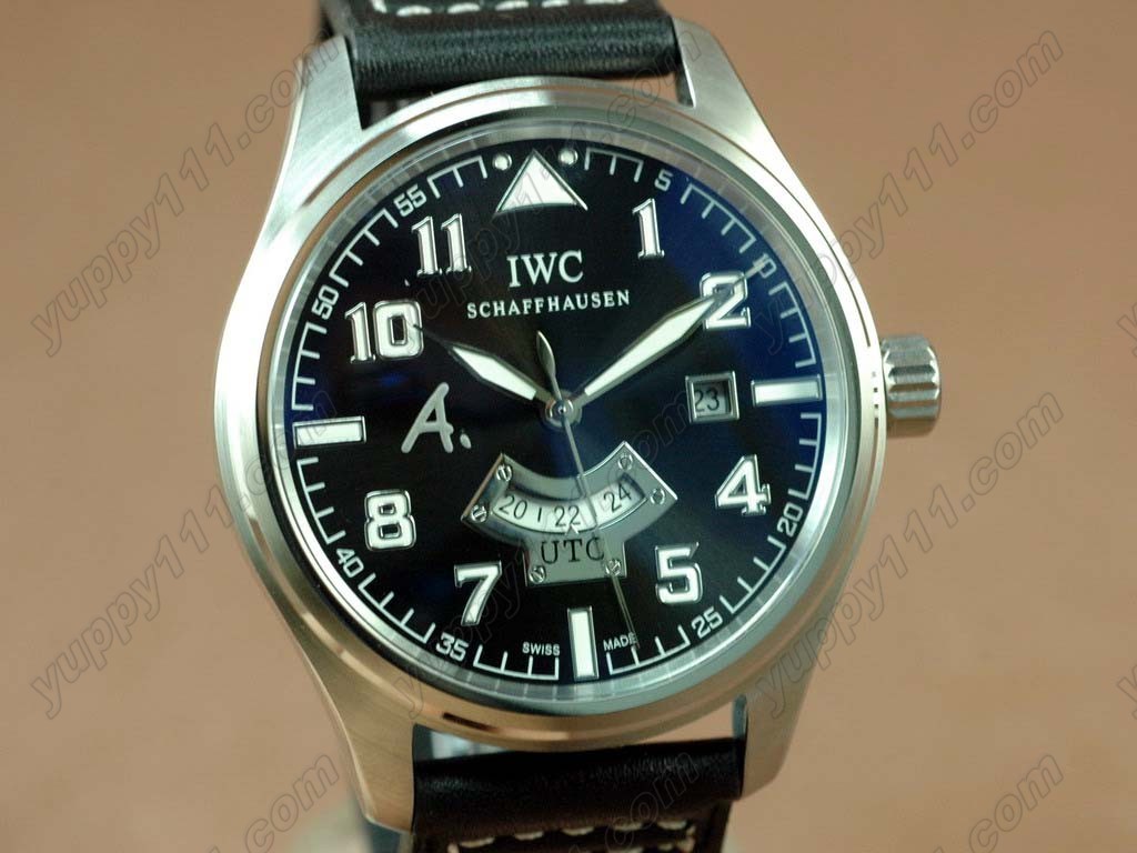 IWC Watches St Exupery UTC SS/LE Black Asia Auto自動巻き