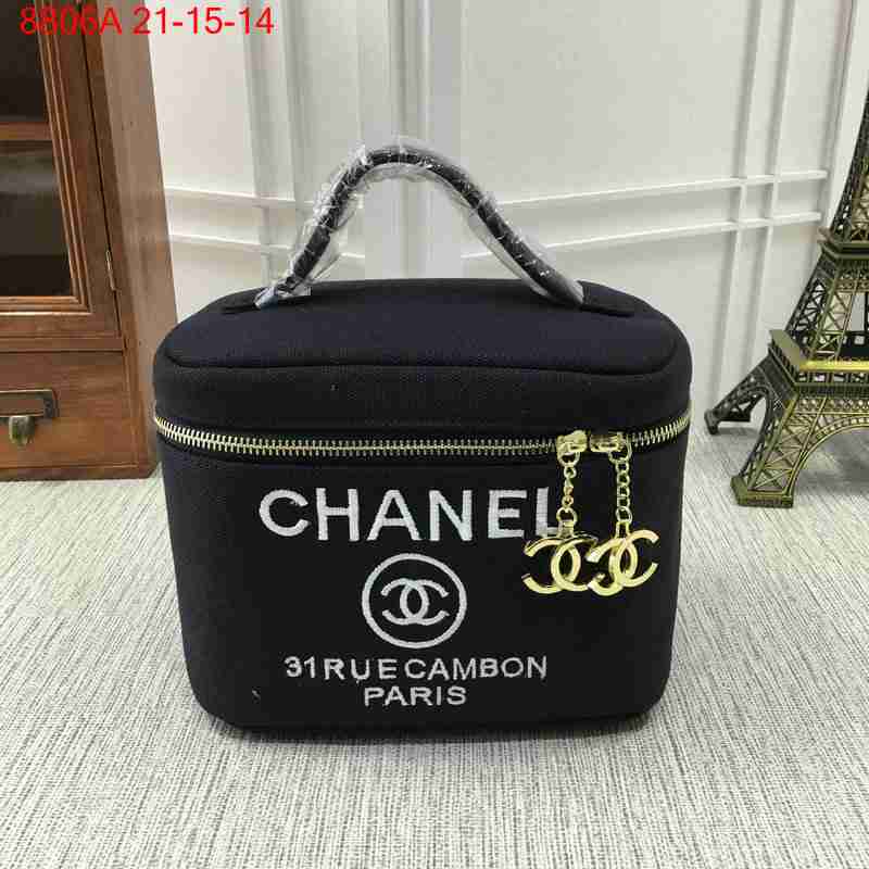 偽物シャネル バッグ 2017超美品! CHANEL レディース マルチカラー コスメポーチ chanel8806A-3