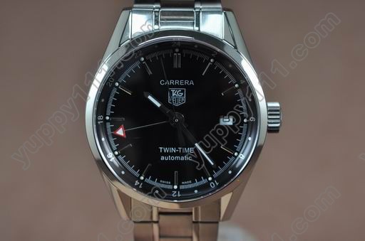 タグホイヤーTag Heuer Carrera Automatic SS/Black Swiss Eta 2836-2自動巻き