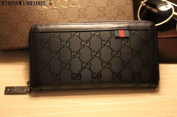 グッチコピー 財布 GUCCI 2015秋冬新作 メンズ ラウンドファスナー長財布 97026