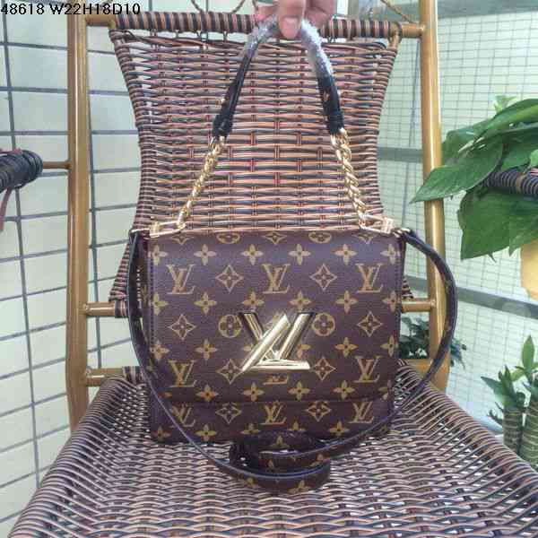 ルイ・ヴィトンコピー バッグ 2014秋冬新作 LOUIS VUITTON 多色可選 レディース チェーン 斜めがけバッグ ショルダーバッグ ブラウン 48618-5