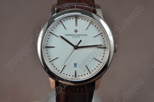 ヴァシュロンコンスタンタンVacheron Constantin Patrimony RG/White Swiss Eta 2824-2自動巻き