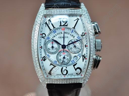 フランクミュラー　Franck Muller Casablanca Chronograph SS Case Japan OS20 腕時計