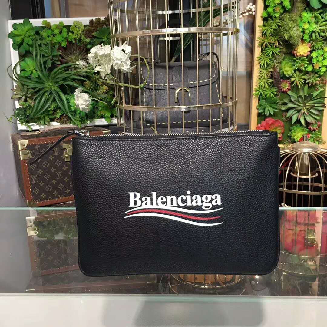 バレンシアガコピー バッグ 2018 新作 BALENCIAGA カーフスキン セカンドバッグ blc180504p42-1