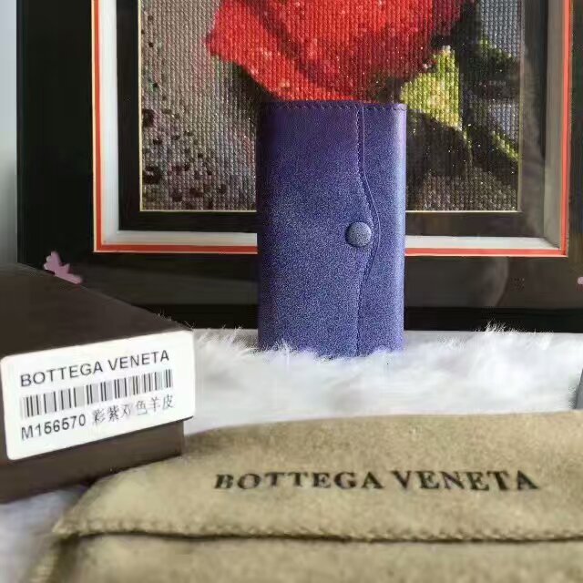 2024新作 ボッテガヴェネタコピー 財布 BOTTEGA VENETA カジュアル ラムスキン キーケース 156570-3