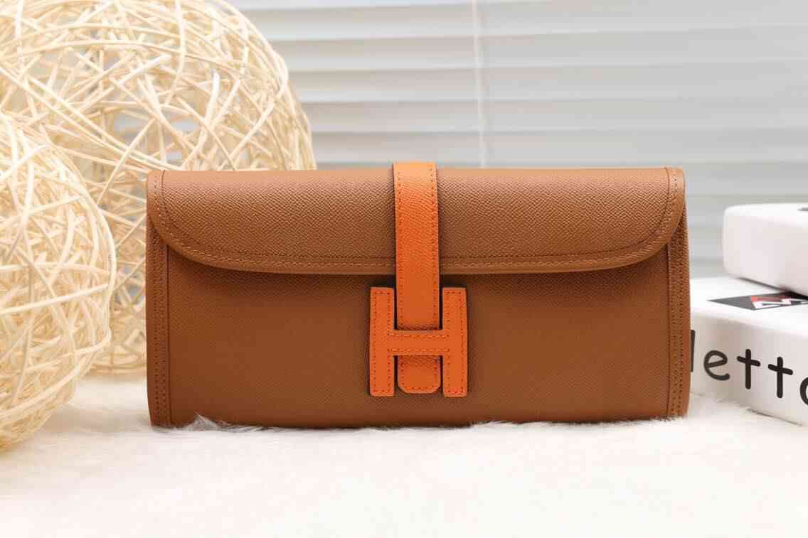 エルメスコピー バッグ 2014秋冬新作 HERMES 多色可選 レディース セカンドバッグ·クラッチ ポーチ カーキ色 H1031-3