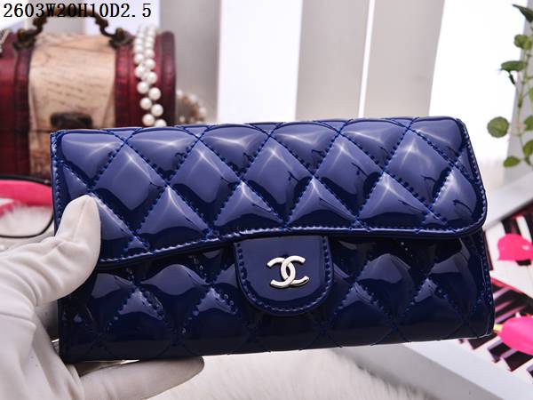 シャネルコピー CHANEL 財布 2024春夏新作 エナメル オシャレ レディース 三つ折長財布 2603-9