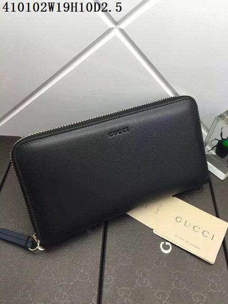 グッチコピー 財布 GUCCI 2015秋冬新作 シンプル レディース ラウンドファスナー長財布 410102-1