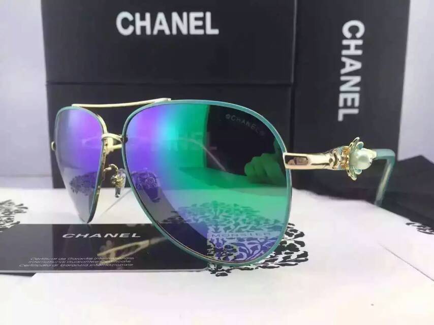 シャネルコピー サングラス CHANEL 2024春夏新品 オシャレ レディース UVカット 眼鏡 chglass150608-2