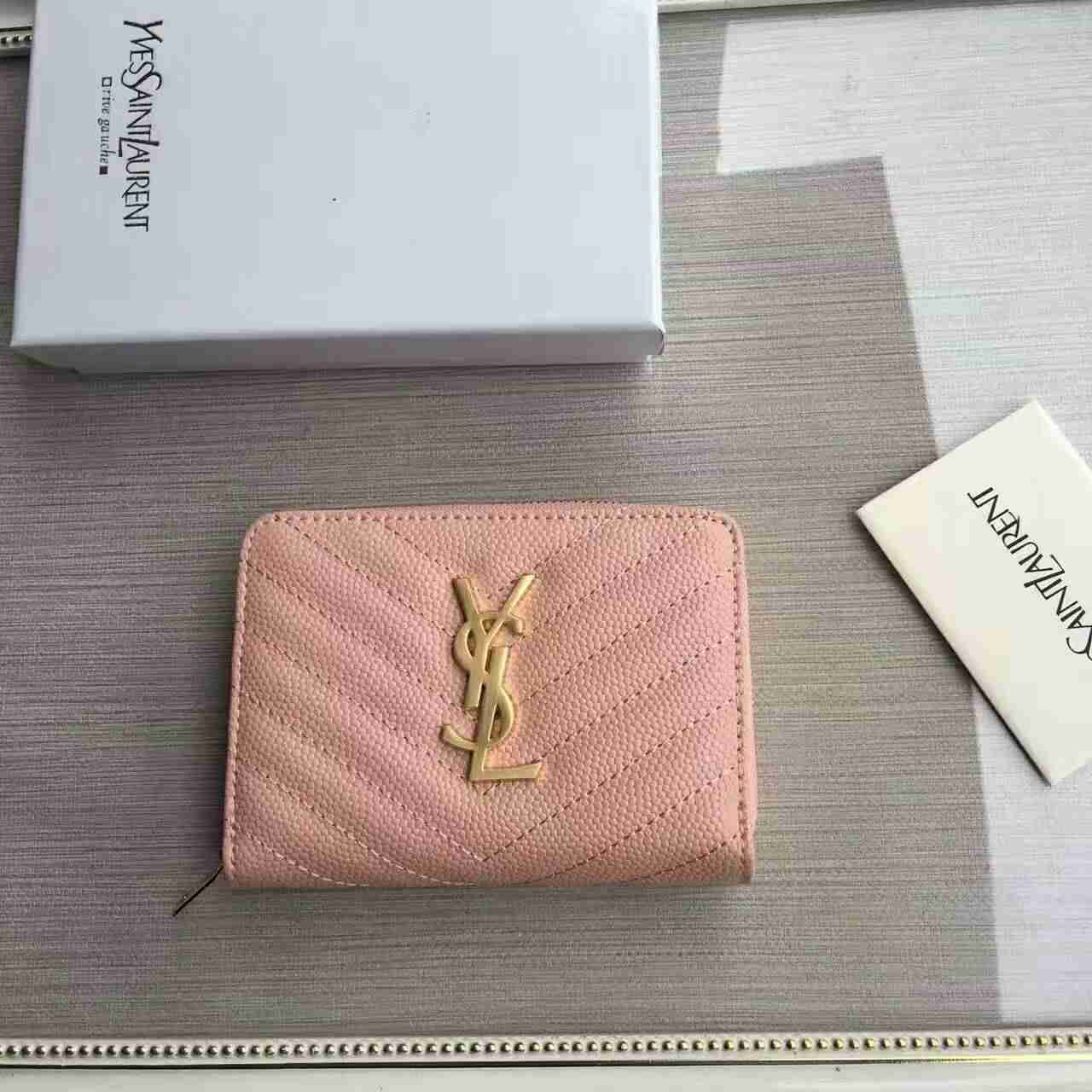 サンローランコピー 財布 Yves Saint Laurent 2024最新作 小銭入れ レディース ラウンドファスナー財布 358090-5