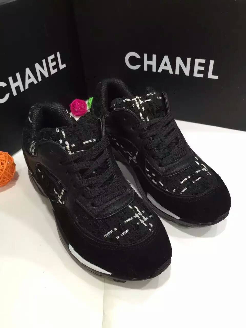 シャネルコピー 靴 CHANEL 2015秋冬新作 カジュアル レディース スニーカー chshoes151209-5