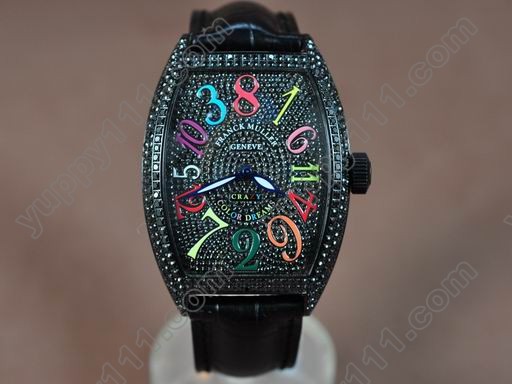 フランクミュラー　Franck Muller Casablanca Men Diamond/pvd Auto自動巻