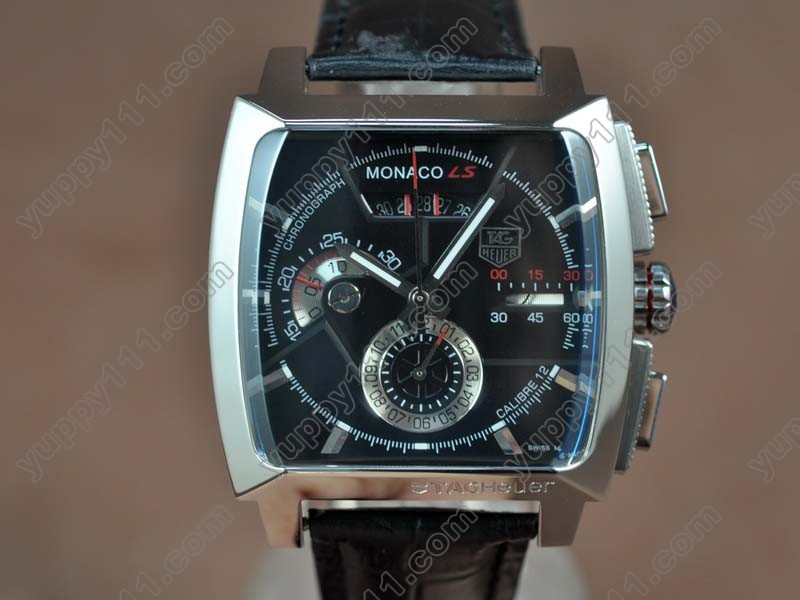 タグホイヤーTag Heuer Monaco SL Chrono SS/LE Black dial A-7750 Auto自動巻き