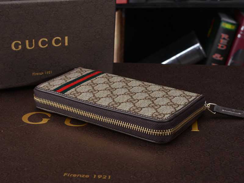 グッチコピー 財布 GUCCI 2014秋冬新作 GG柄 キャンバス 高品質 耐久性 男女兼用 ラウンドファスナー 長財布 291105