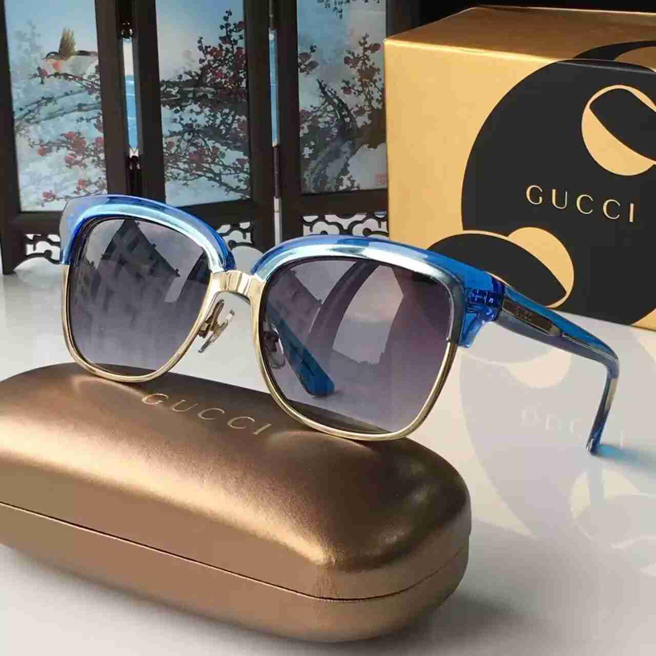 2024春夏新品 グッチコピー サングラス GUCCI UVカット 大人気! サングラス giglass160724-11