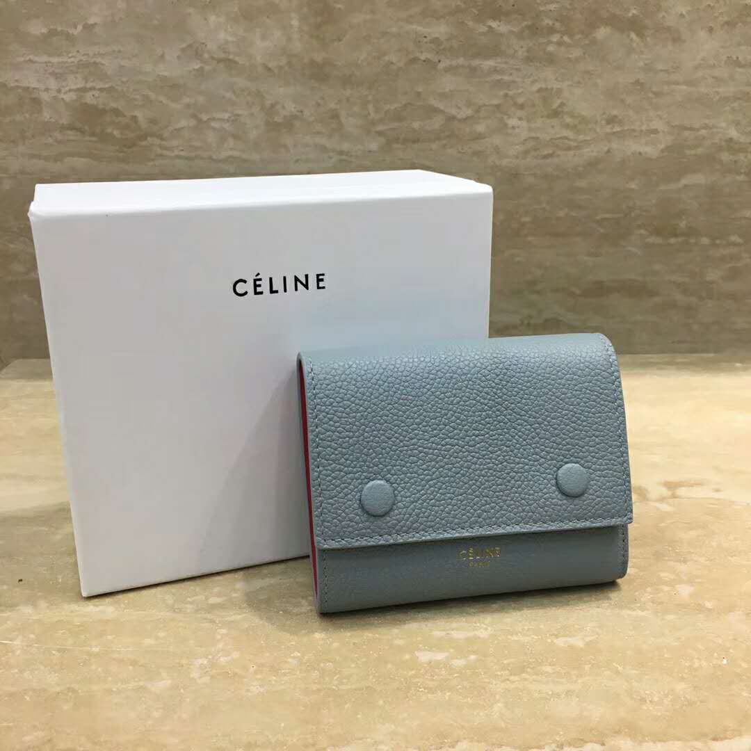 セリーヌ偽物 財布 CELINE 2024新作 三つ折財布 104903