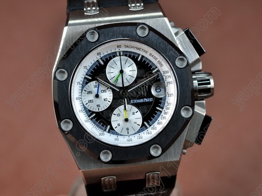 オーデマ・ピゲAudemars Piguet Ruben Barrichello II TI/LE Blk A-7750 Sec@12自動巻き