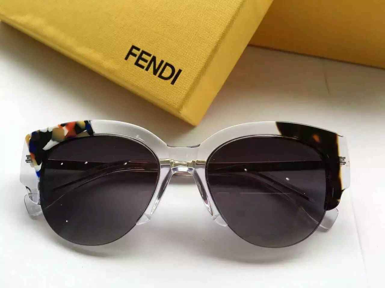 フェンディコピー サングラス 2024春夏新作 FENDI UVカット サングラス fdglass160422-12