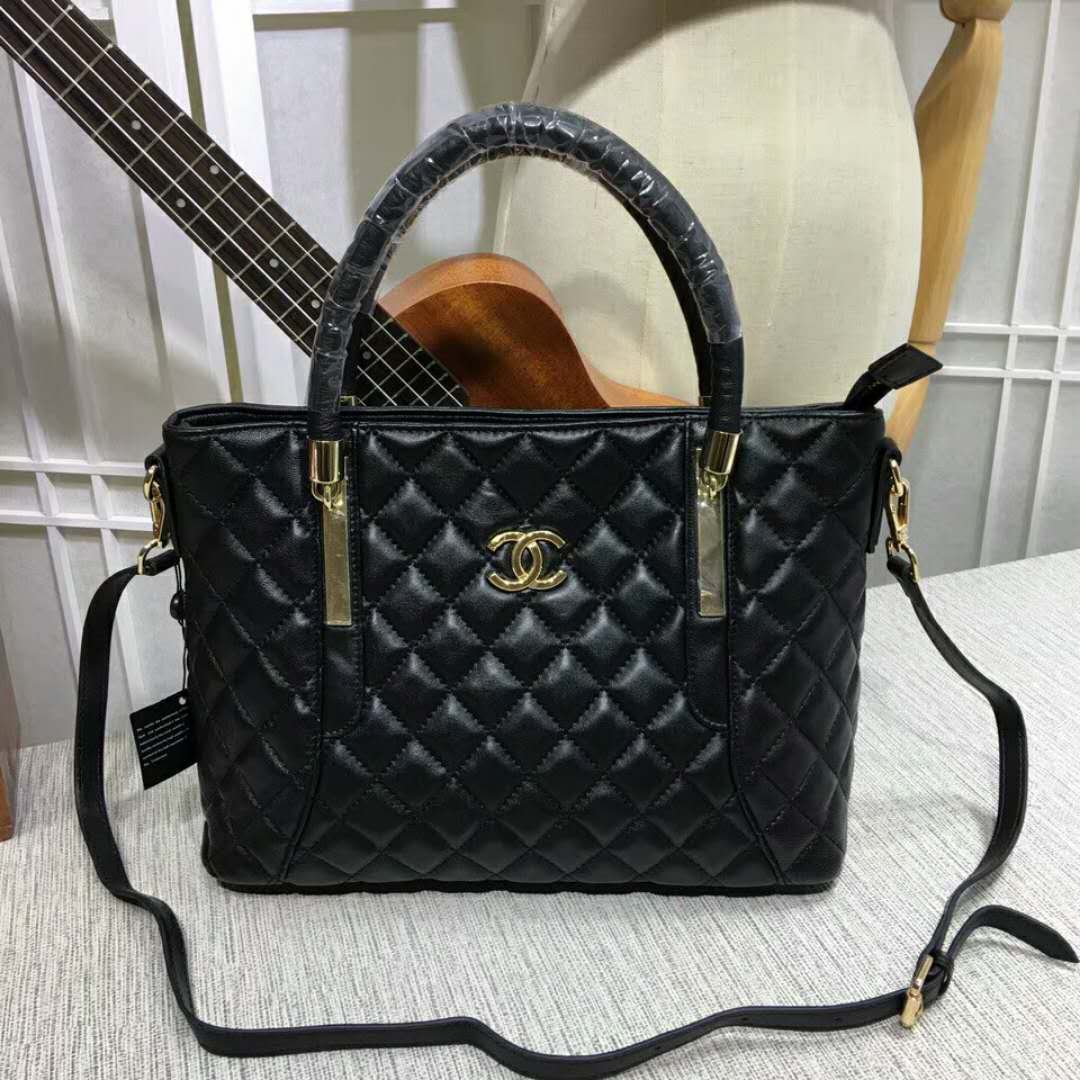 CHANEL 偽物シャネル バッグ 2024新作 ショルダー付 ハンドバッグ ゴールド金具 chbag1001A