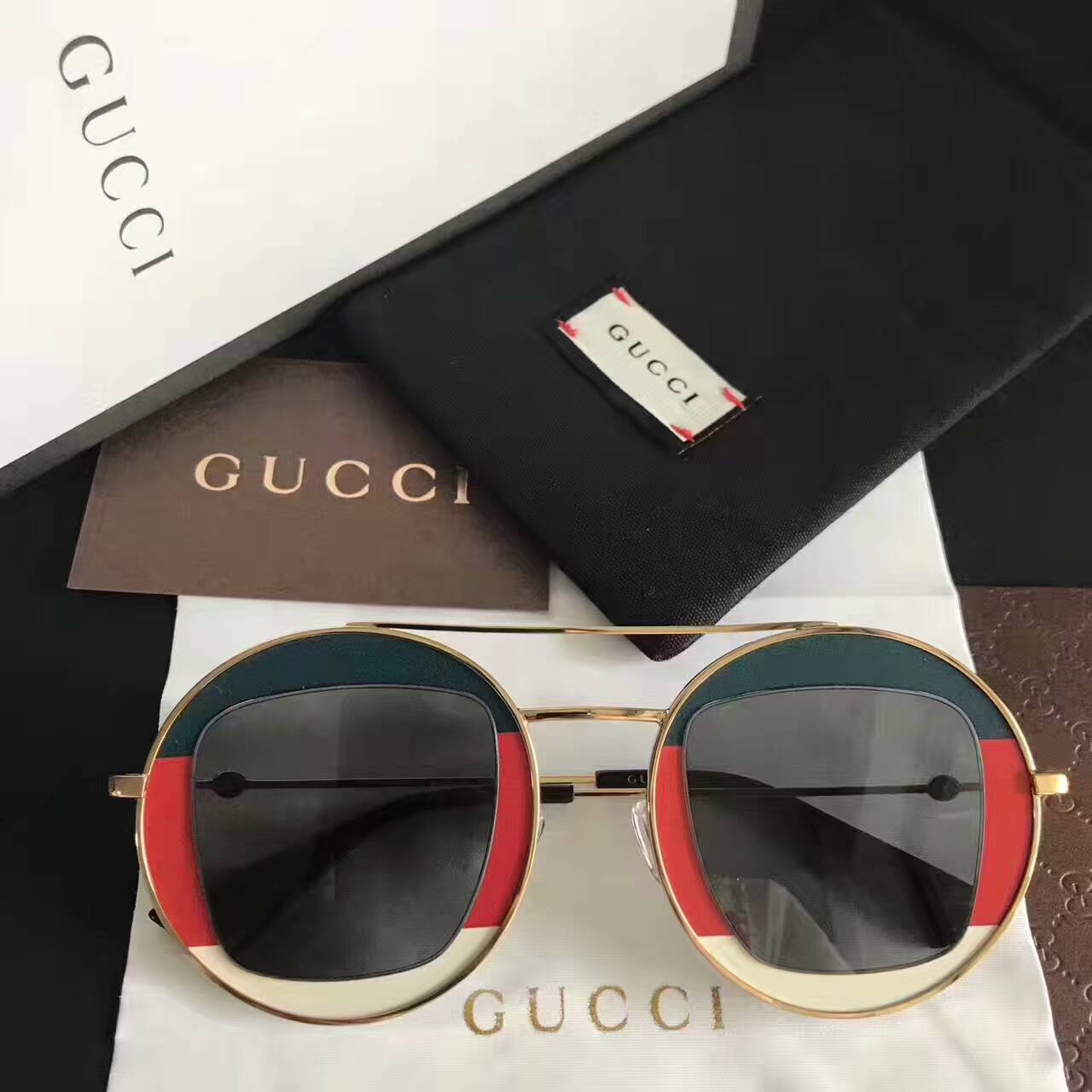 グッチコピー サングラス 2024新作GUCCI 超美品! ヴィンテージ サングラス giyj0105S-3