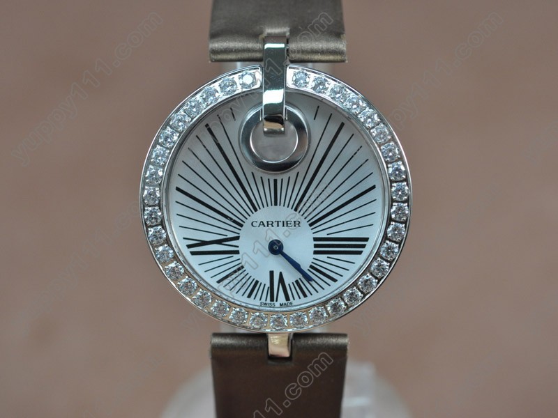 カルティエCartier Captive de Cartier SS/Diam/LE White Swiss Quartzクオーツ