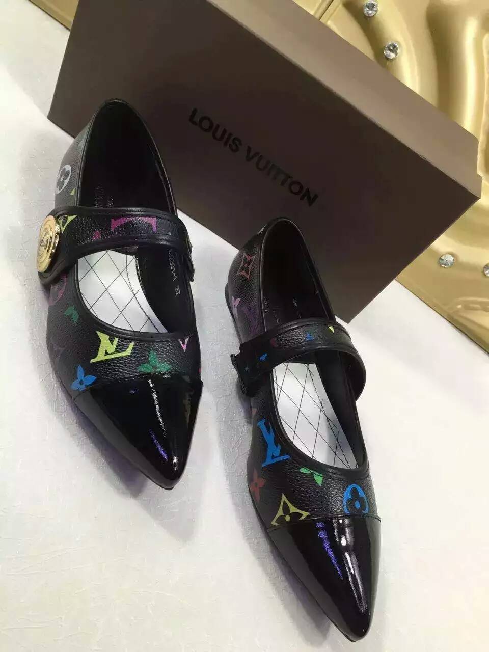 ルイヴィトンコピー 靴 2024春夏新作 Louis Vuitton レディース パンプス lvshoes160328-5