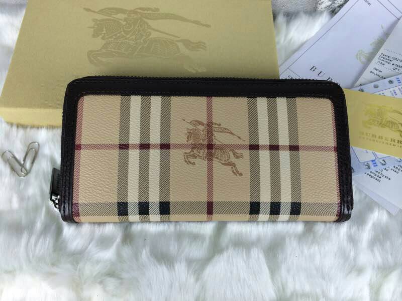 バーバリーコピー 財布 BURBERRY 2024春夏新作 レディース ラウンドファスナー長財布 buwallet150603C-1