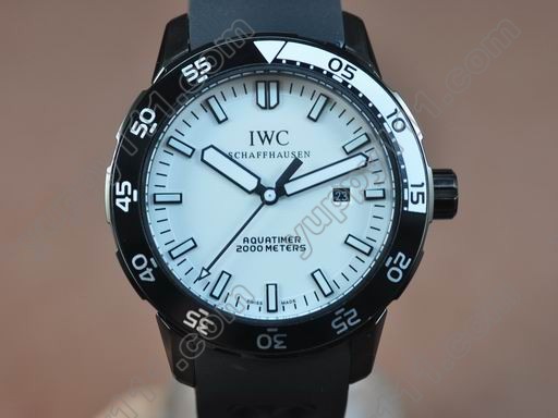 IWC Aquatimer pvd/white auto 21j自動巻き