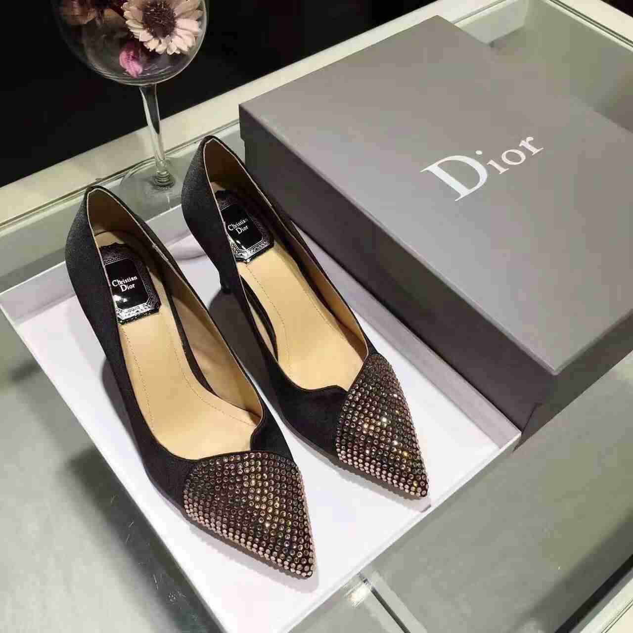 ディオールコピー 靴 DIOR 2024秋冬新作 レディース 超美品! 美脚 パンプス drshoes161021-2