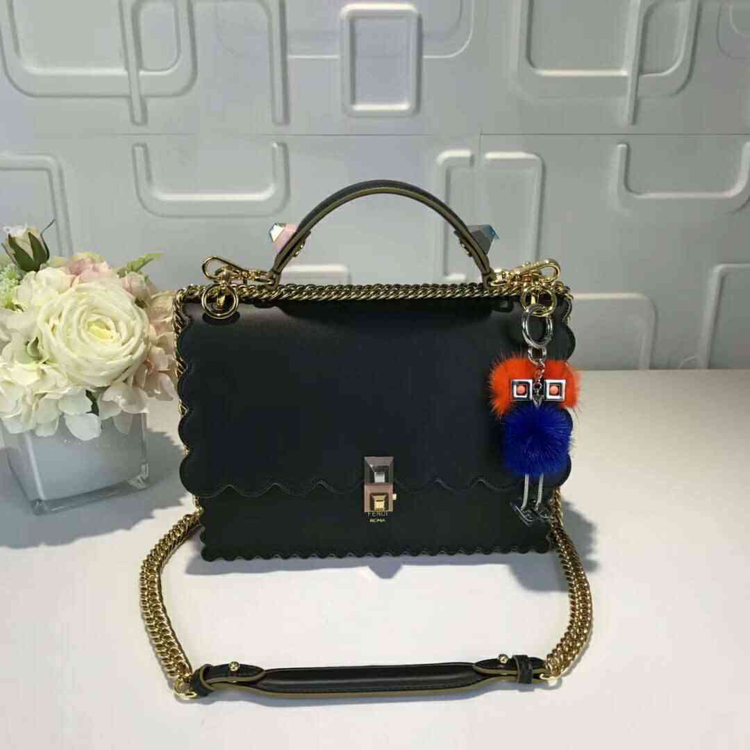 フェンディコピー バッグ FENDI 2024新作 シンプル レース ショルダー付 ハンドバッグ 8005-3