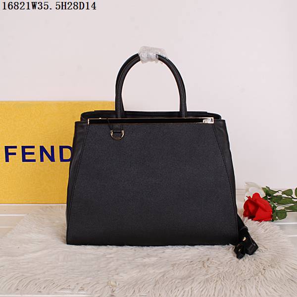 フェンディコピーバッグ 2014秋冬新作 FENDI 通勤·通学や旅行など 2way レディース ハンドバッグ 大容量 ブラック 16821-4