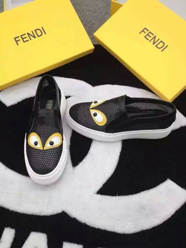 フェンディコピー 靴 FENDI 2024春夏新作 レディース スリッポン スニーカー fdshoes150713-2