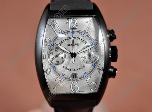 フランクミュラー Franck Muller Casablanca Chronograph PVD Case 7750 腕時計