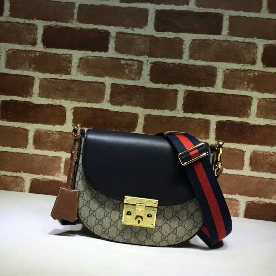 グッチコピー バッグ 2024新作 Gucci ティアン パッドロック ショルダーバッグ 453189