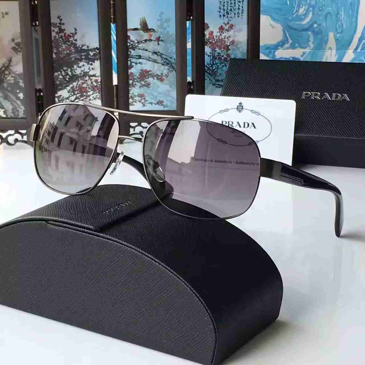 プラダコピー サングラス 2025春夏新作 PRADA ビッグフレーム UVカット サングラス prglass160710-8