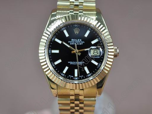 ロレックスDatejust Men YG Swiss Eta 2836-2 自動巻き