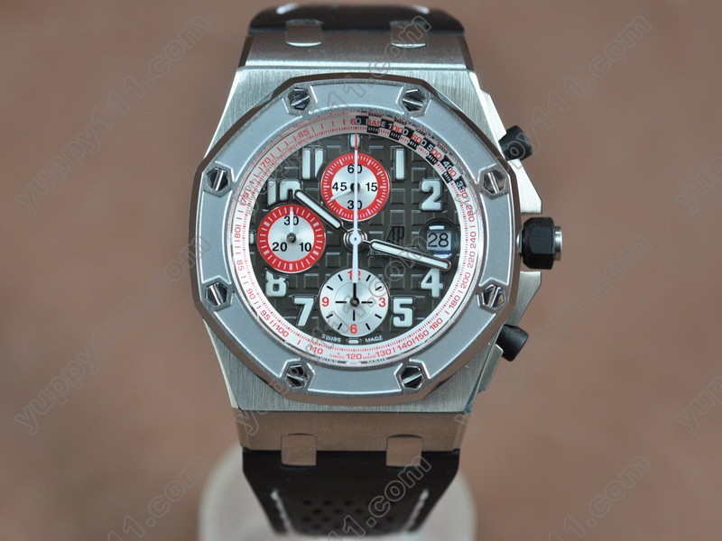 オーデマ･ピゲAudemars Piguet Royal Oak Chronograph SS/LE Black A-7750自動巻き