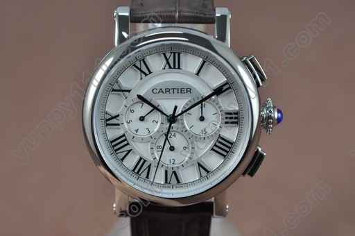 カルティエCartier Rotonde SS Swiss Eta 2836-2 Automatic自動巻き